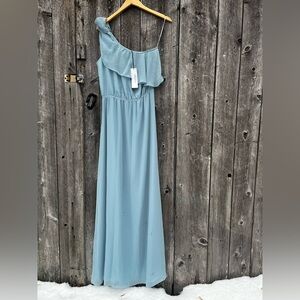 CEREMONY by Anna August Light Blue Dress